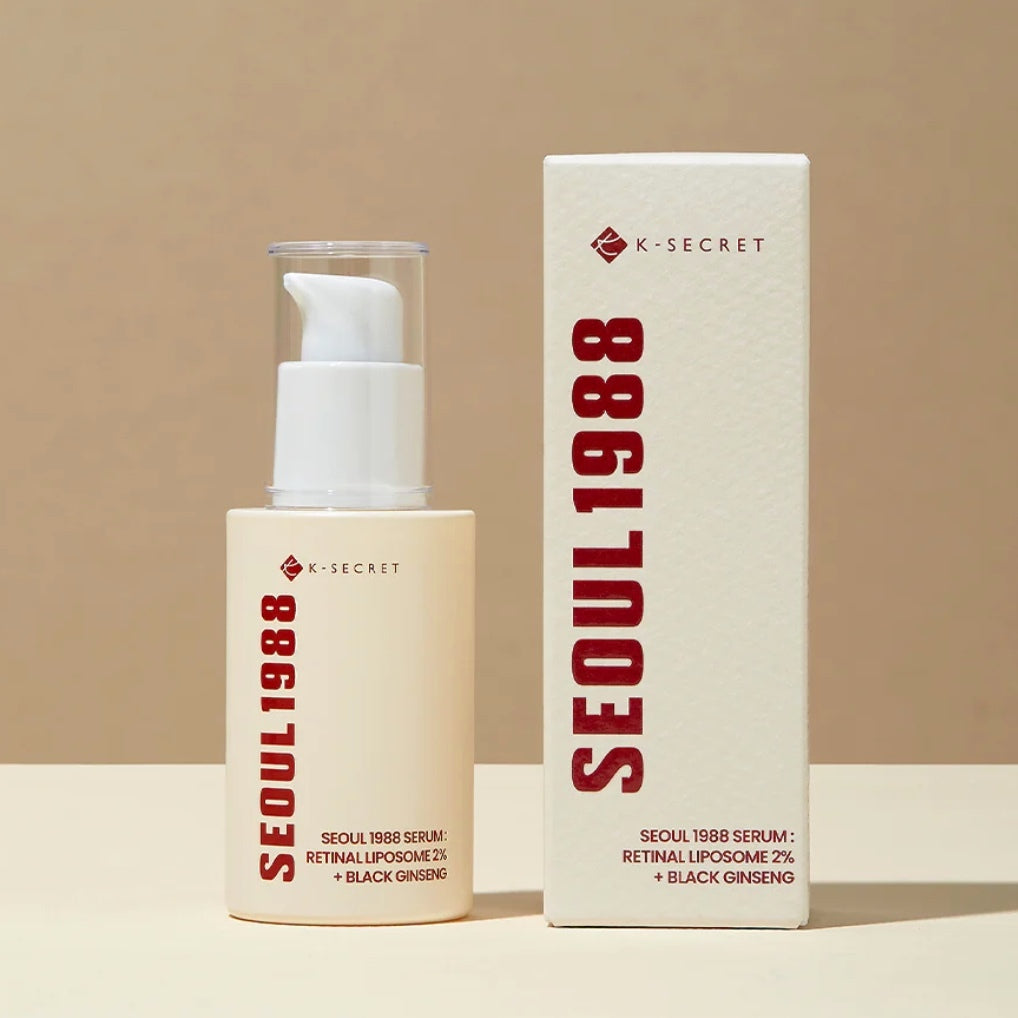 SEOUL 1988™| Retinal 2% + Ginseng Negro: menos estrías, piel más firme y luminosa